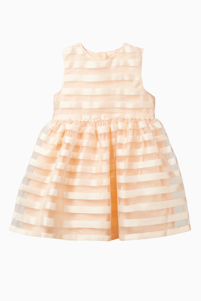 

Stripe Organza Dress, Multicolour