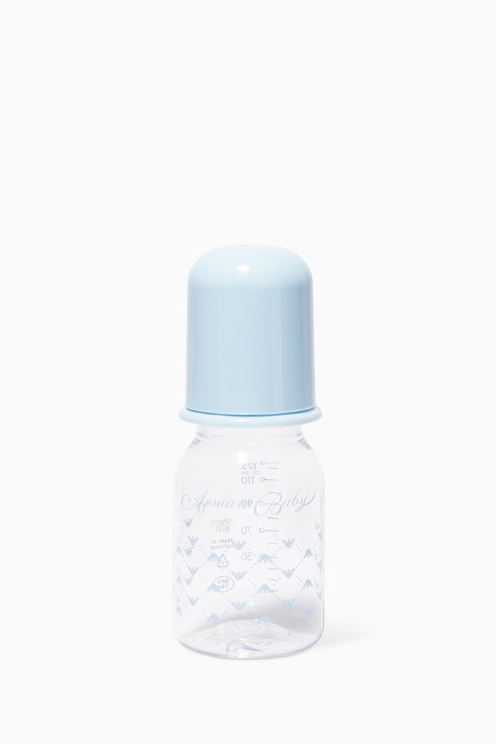 

Logo-Print Baby Bottle, Blue