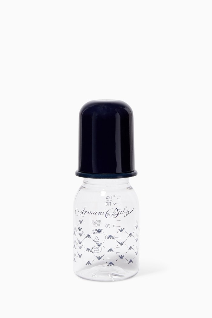 

Logo-Print Baby Bottle, Blue