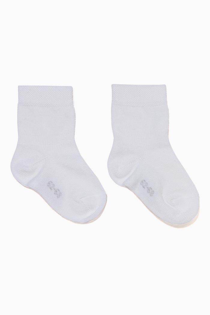 

Baby Ankle Socks, White
