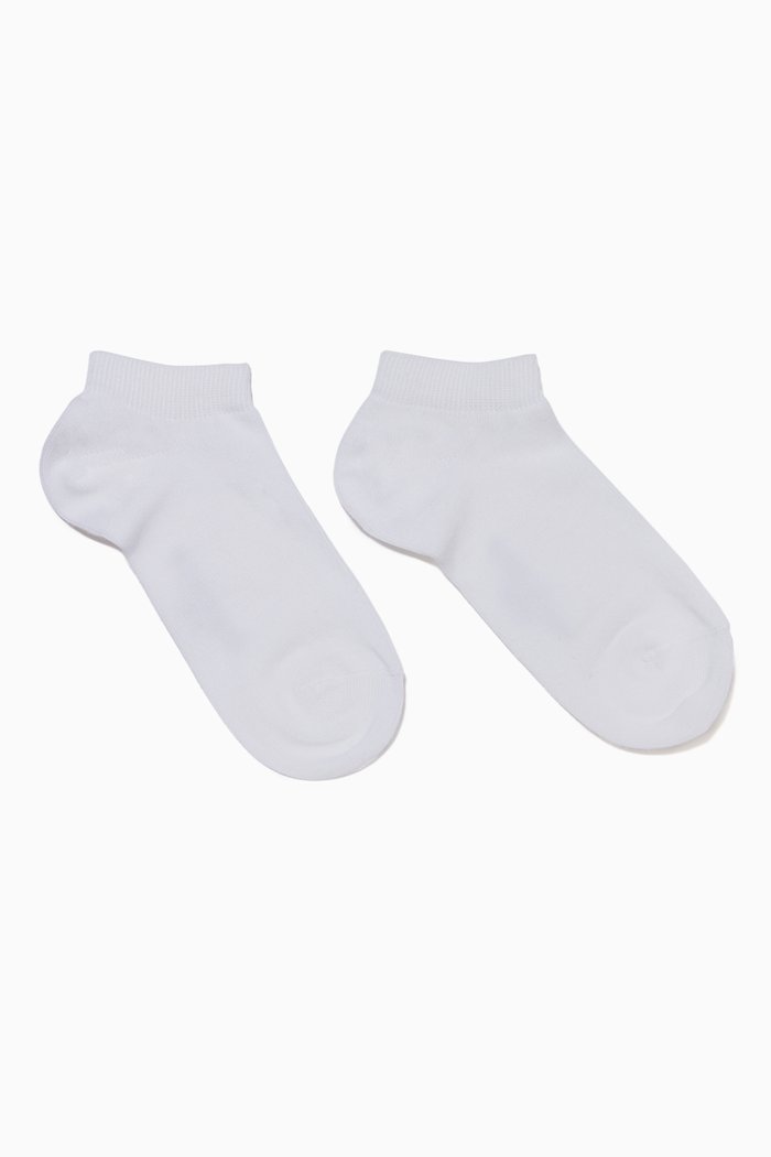 

White Family Kids Sneaker Socks