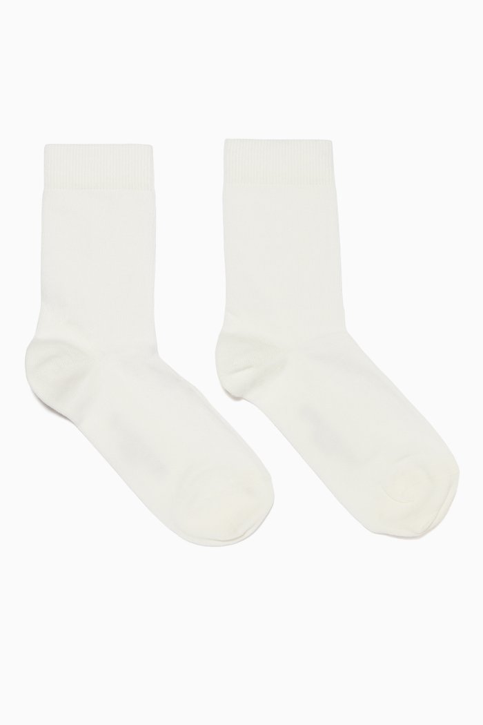 

Off-White Family Kids Socks, Neutral