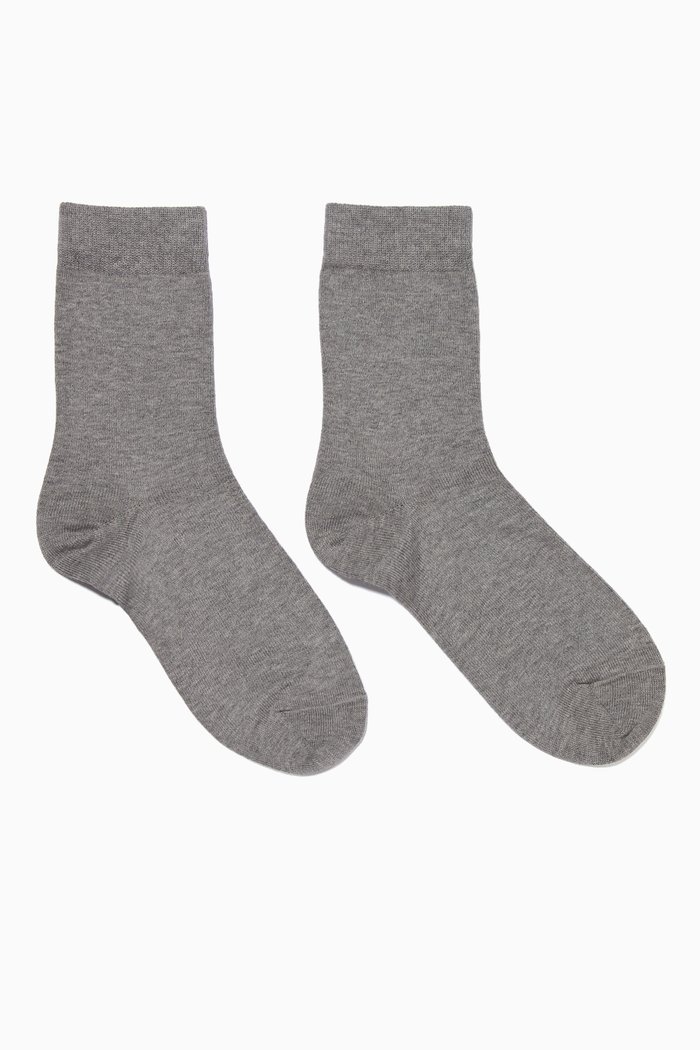 

Light-Grey Family Kids Socks