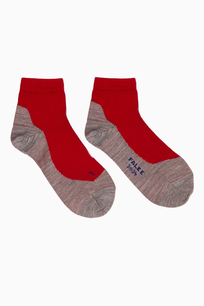 

Red Active Sunny Days Kids Sneaker Socks