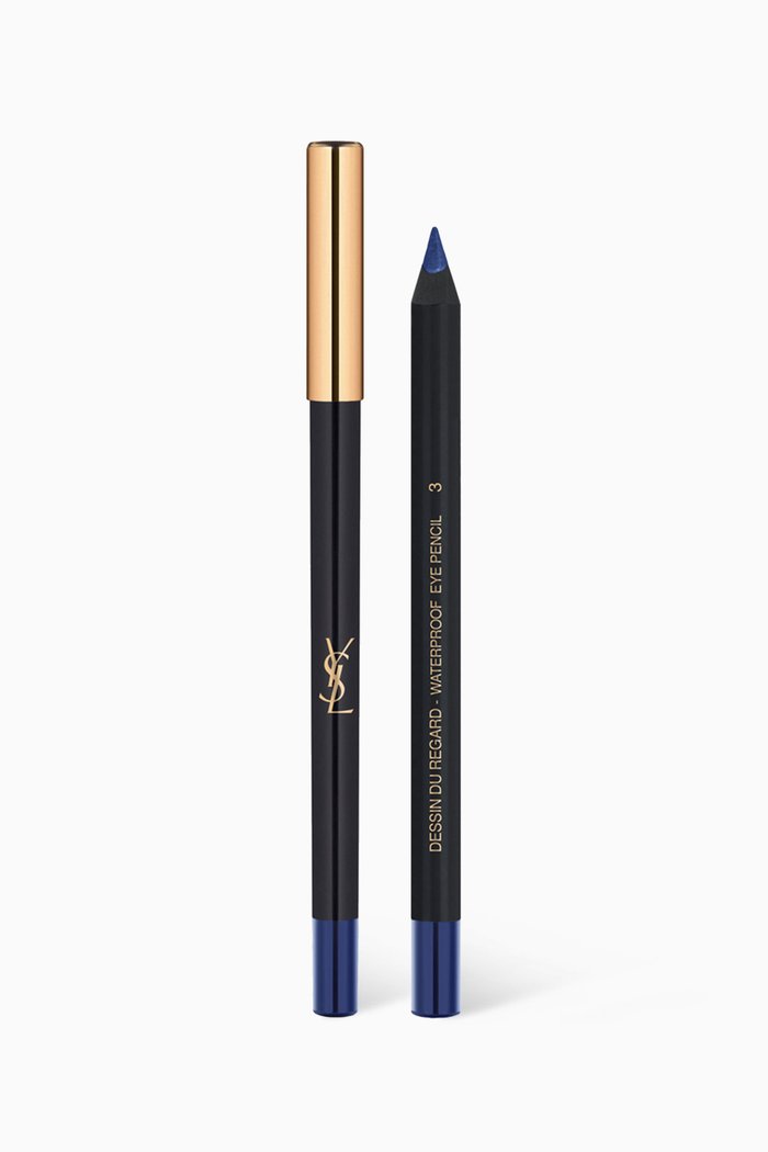 Black Dessin Du Regard Waterproof Eye Pencil, Multicolour