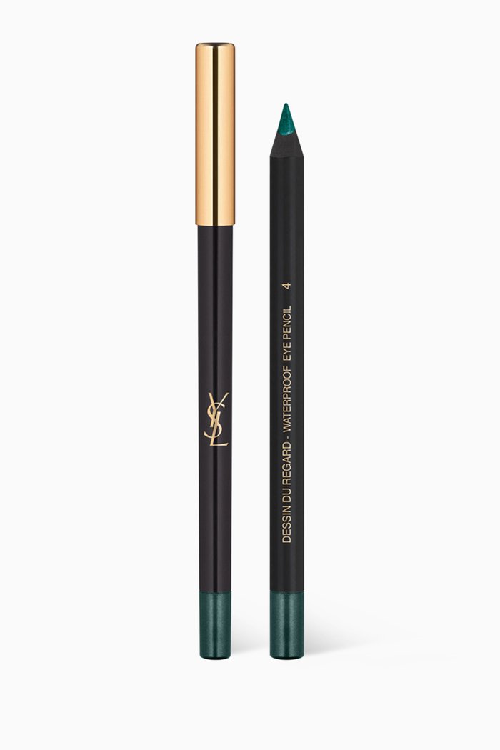 

04 Green Dessin Du Regard Waterproof Eye Pencil, Colourless
