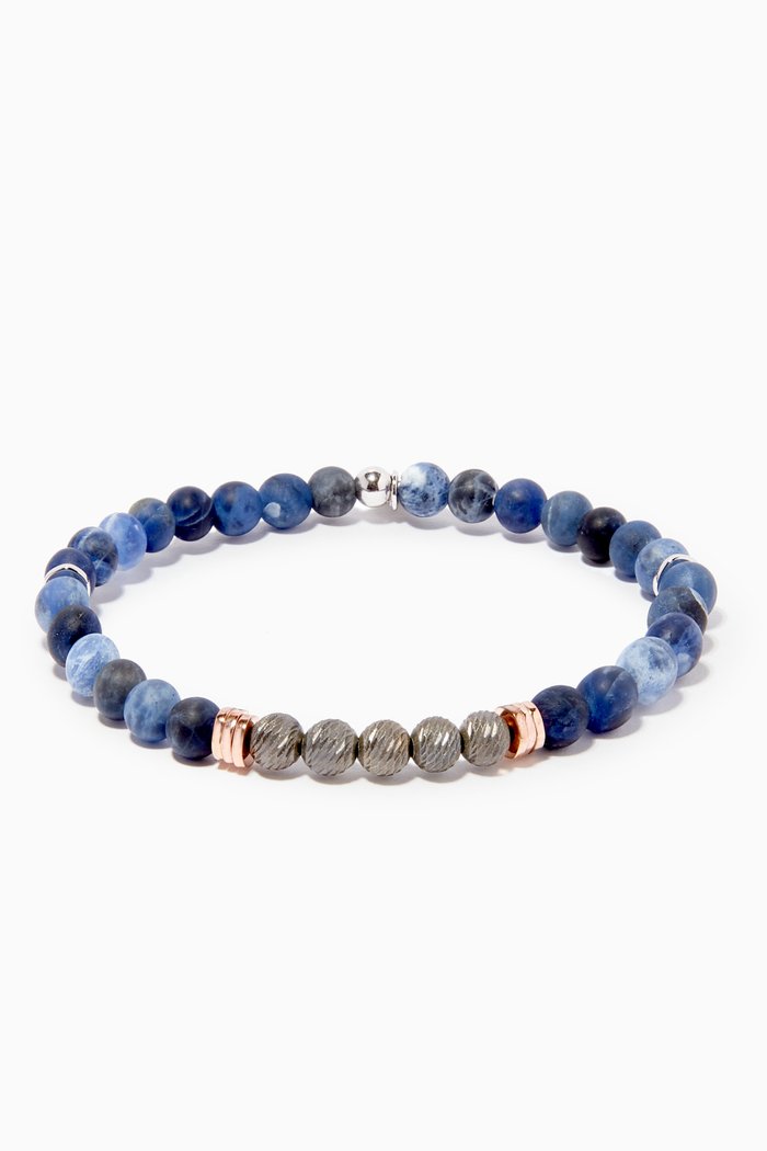 

Stonehenge Silver Bracelet, Blue