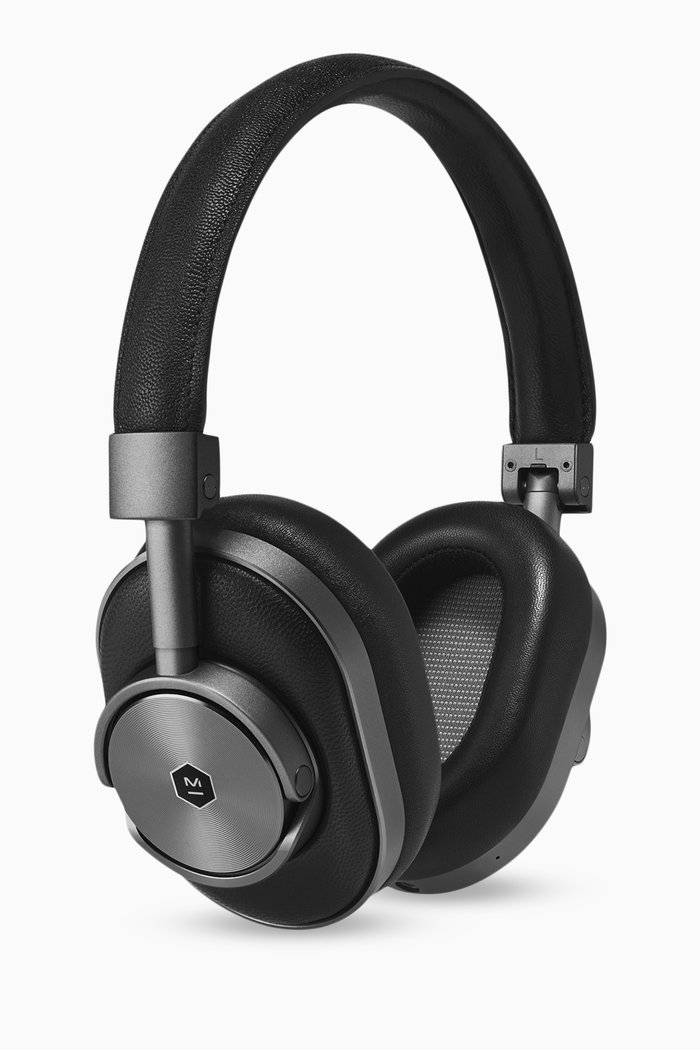 

Black & Gunmetal MW60 Wireless Over-Ear Headphones, Grey