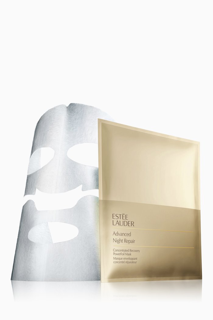 Advanced Night Powerfoil Sheet Mask, Set Of 4, Multicolour