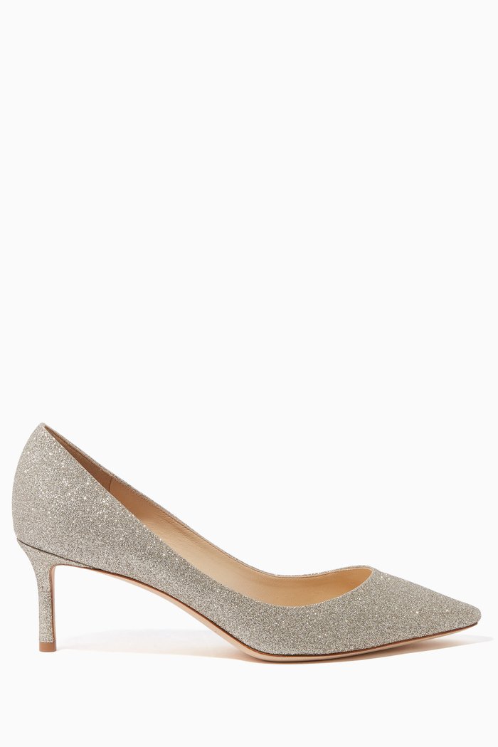 

Romy 60 Dusty Glitter Pumps, Neutral