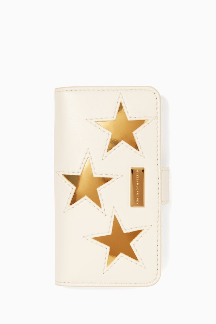 

Ivory And Gold Star Phone® 6 Cover, Multicolour