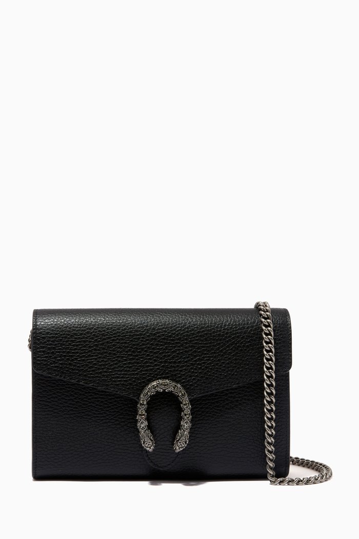 

Black Dionysus Chain Wallet, Multicolour