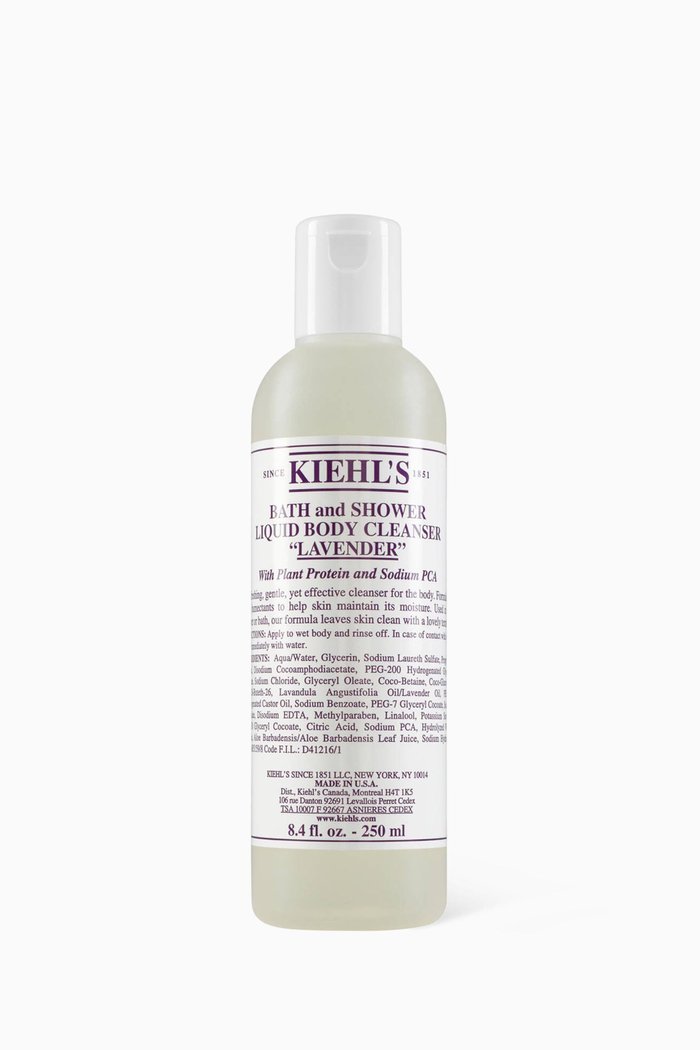 

Bath and Shower Liquid Body Cleanser - Lavender, 250ml, Multicolour