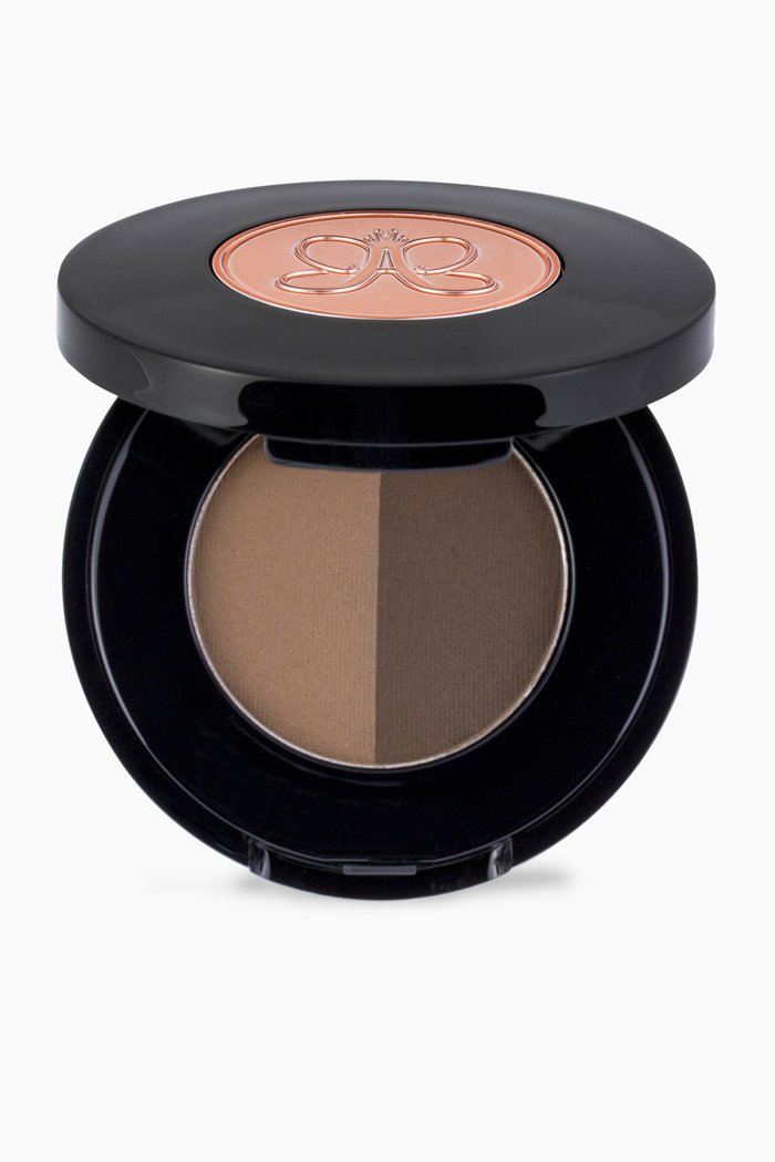 

Dark Brown Brow Powder Duo, Colourless