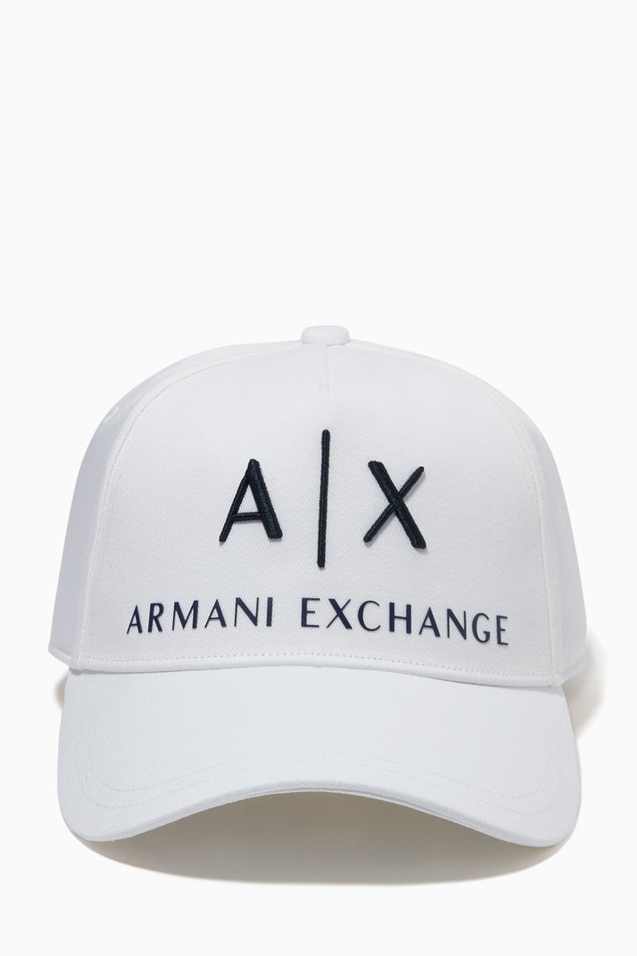 

Logo Baseball Cap in Cotton Twill, Black