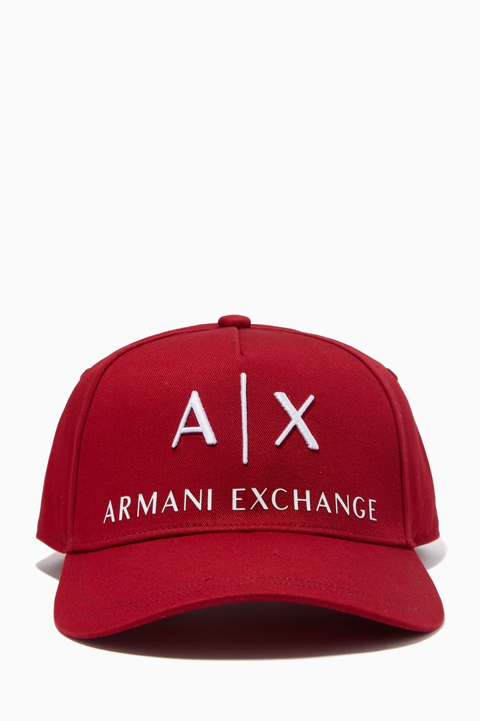 

Logo Baseball Cap in Cotton Twill, Multicolor