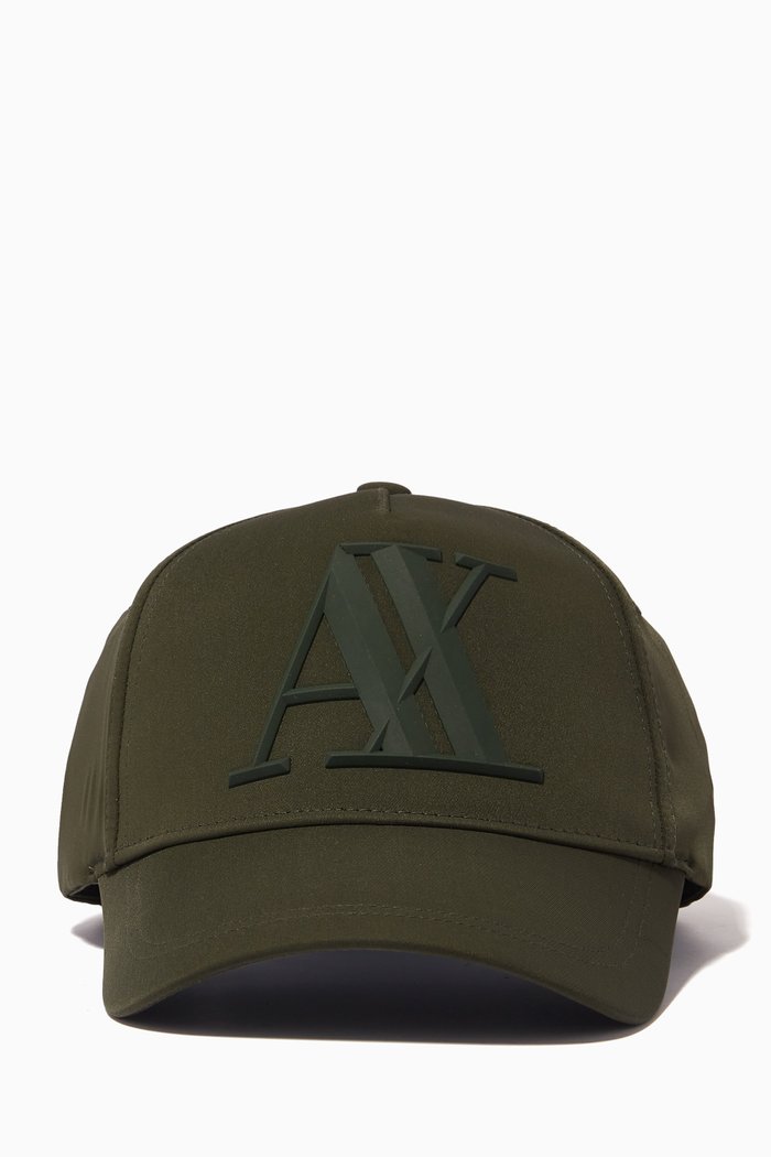 

Rubber Logo Baseball Cap in Cotton Twill, Yellow