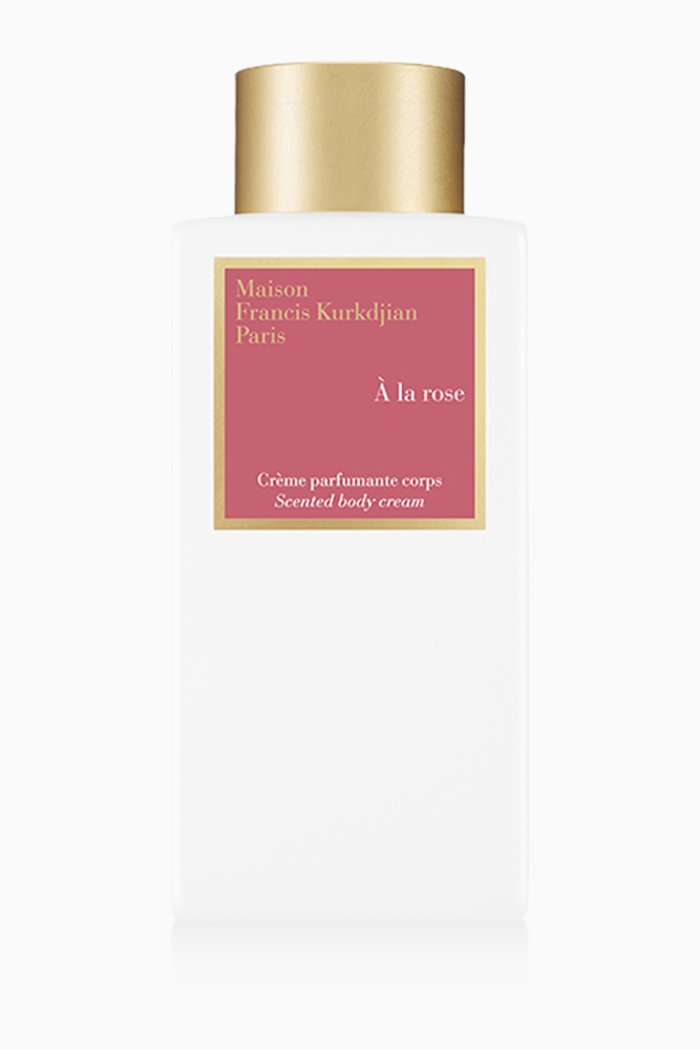 

À La Rose Scented Body Cream, 250ml, Colourless