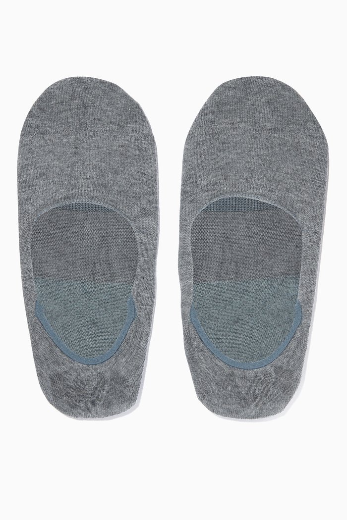 

Light-Grey Step Cotton Socks