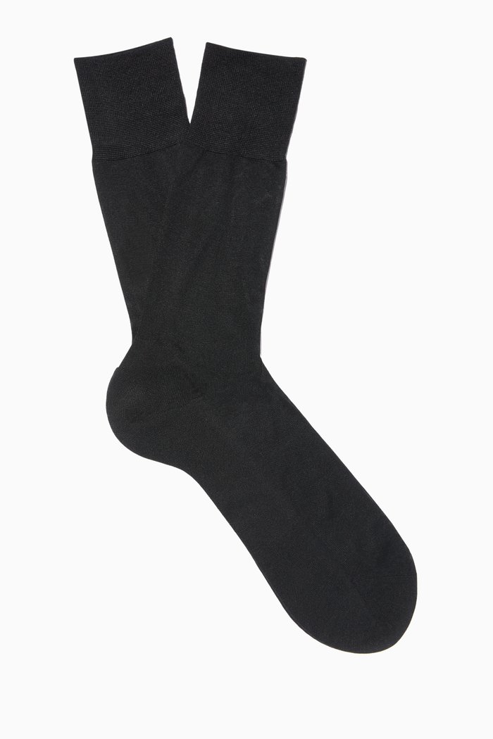 

Black Silk Socks