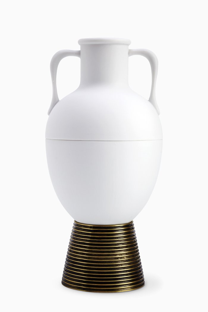 

Amphora Incense Holder, White