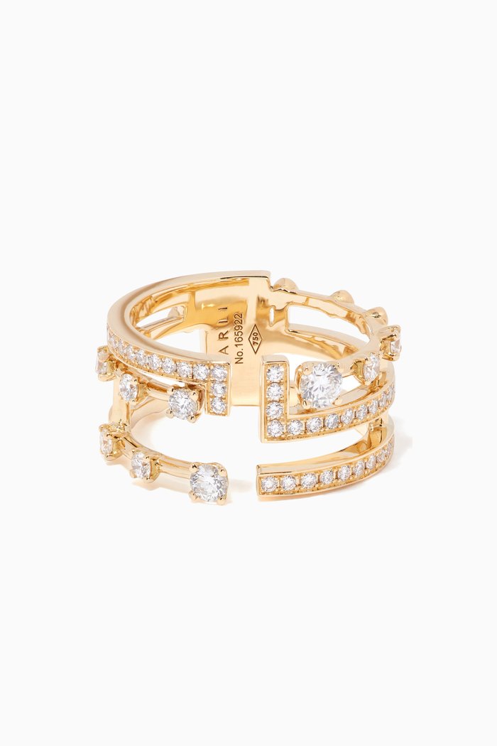 

Avenues Diamond Ring 18kt Yellow Gold