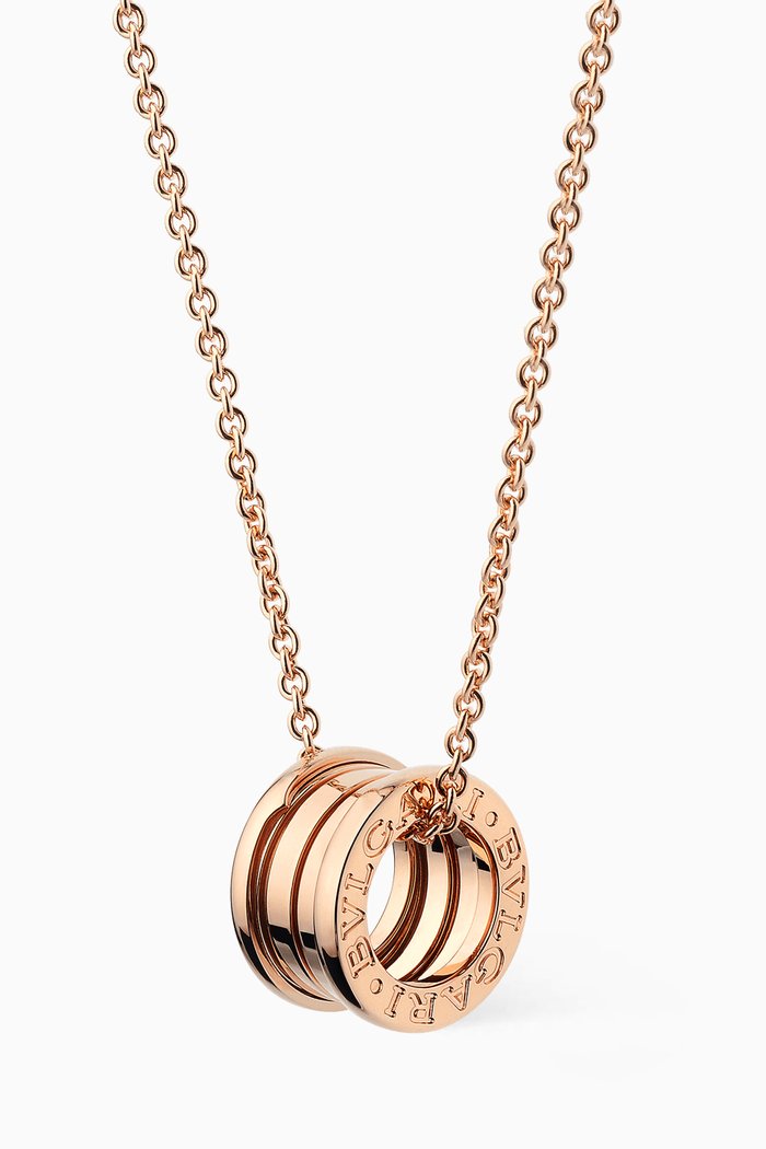 

Rose-Gold B.zero1 Pendant With Chain