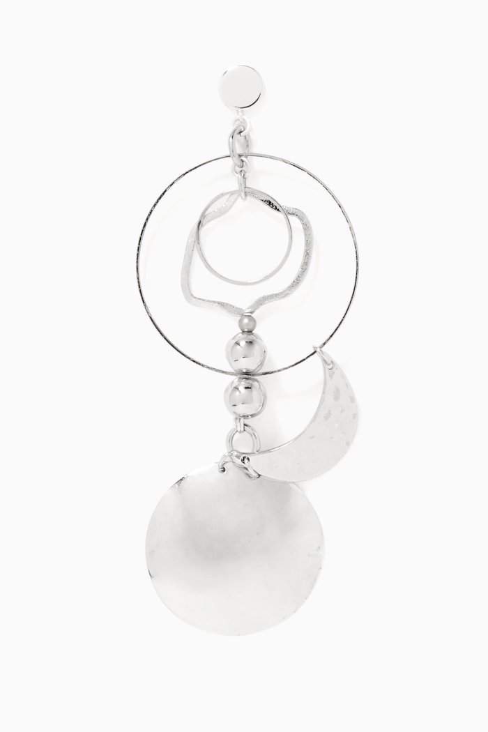 

Silver Dormir Sous La Lunar Earring