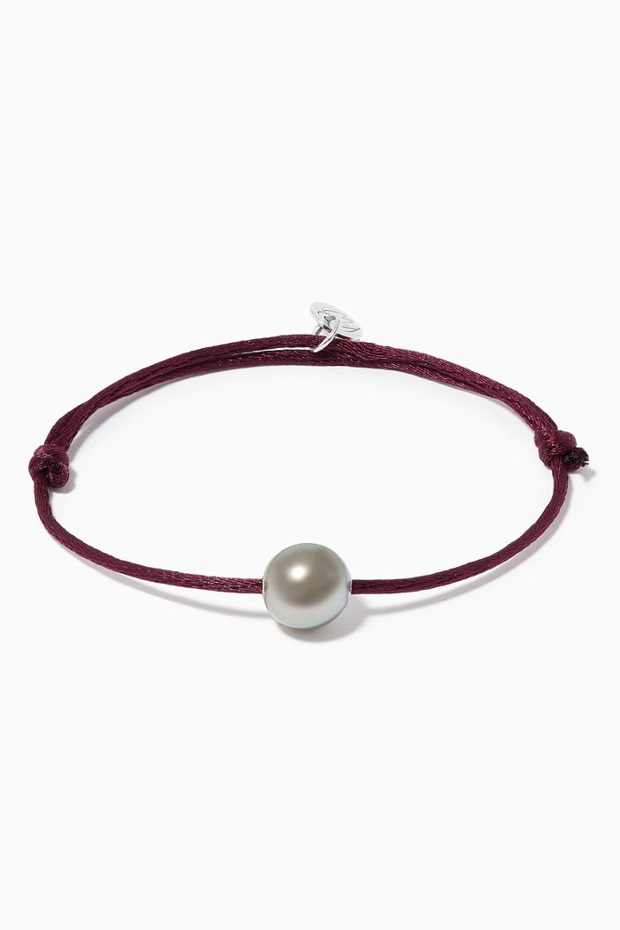 

Wan Design Pearl Bracelet, Grey