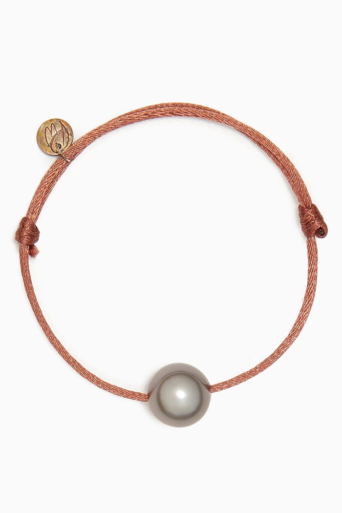 Multi-coloured Pearl & RW Charm Bracelet, Multicolour