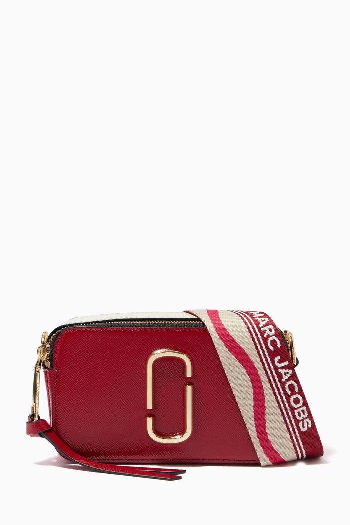 

Small Snapshot Camera Bag, Red