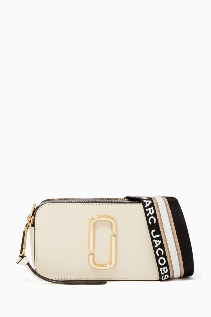 

Small Snapshot Camera Bag, White