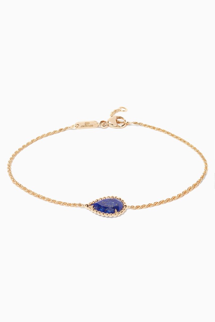 

Yellow-Gold Serpent Bohème Lapis Lazuli Bracelet
