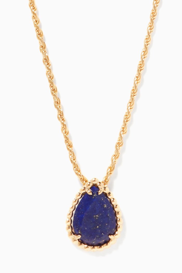 

Yellow Gold Serpent Bohème Lapis Lazuli Pendant Necklace