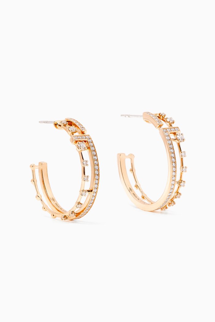 

Avenues Diamond Earrings 18kt Rose Gold