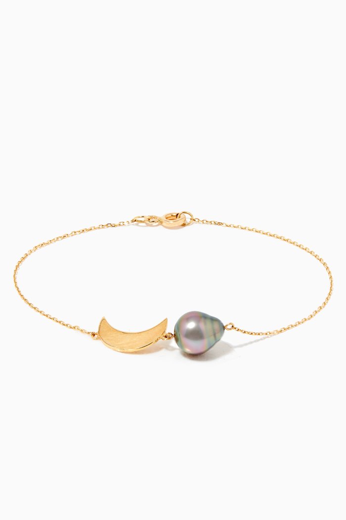 

Luna Pearl Bracelet in 18kt Yellow Gold