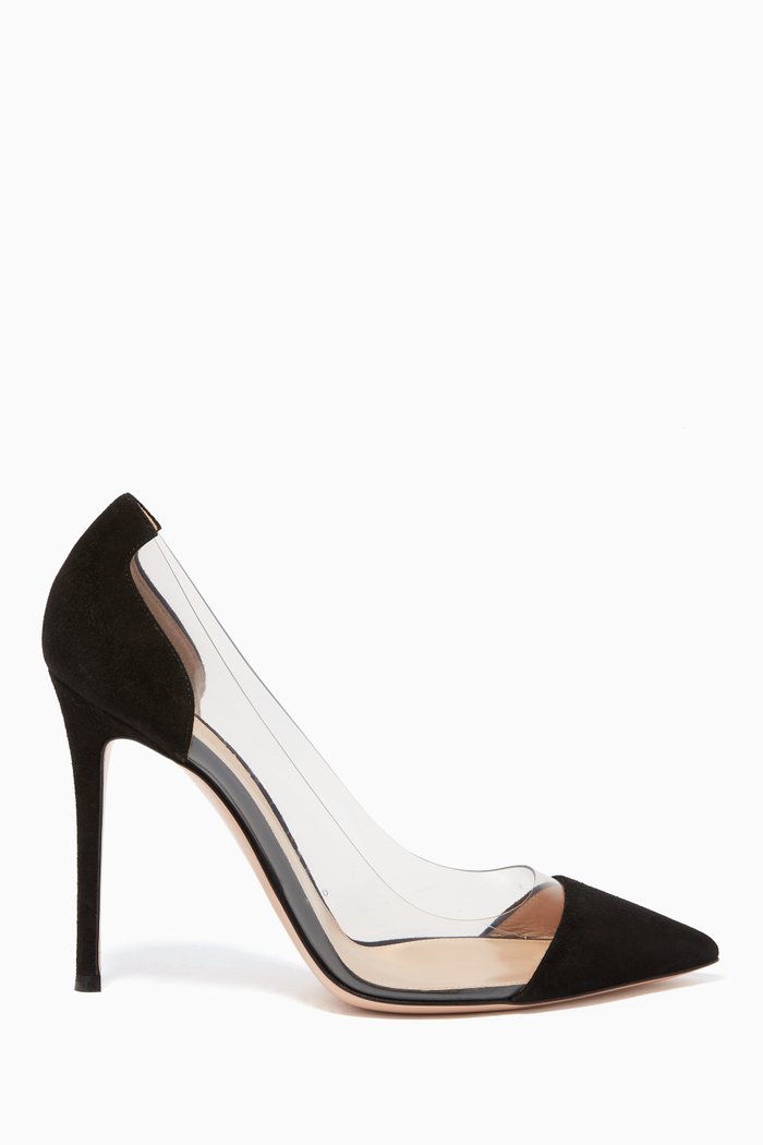 

Plexi 105 Suede Pumps, Black
