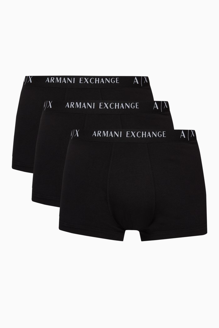 

Logo Boxer Briefs, Set of 3, Black