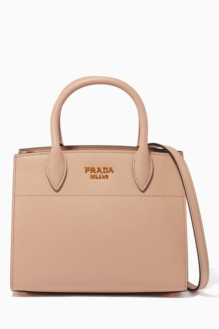 

Beige Small Bibliothèque Tote Bag, Neutral
