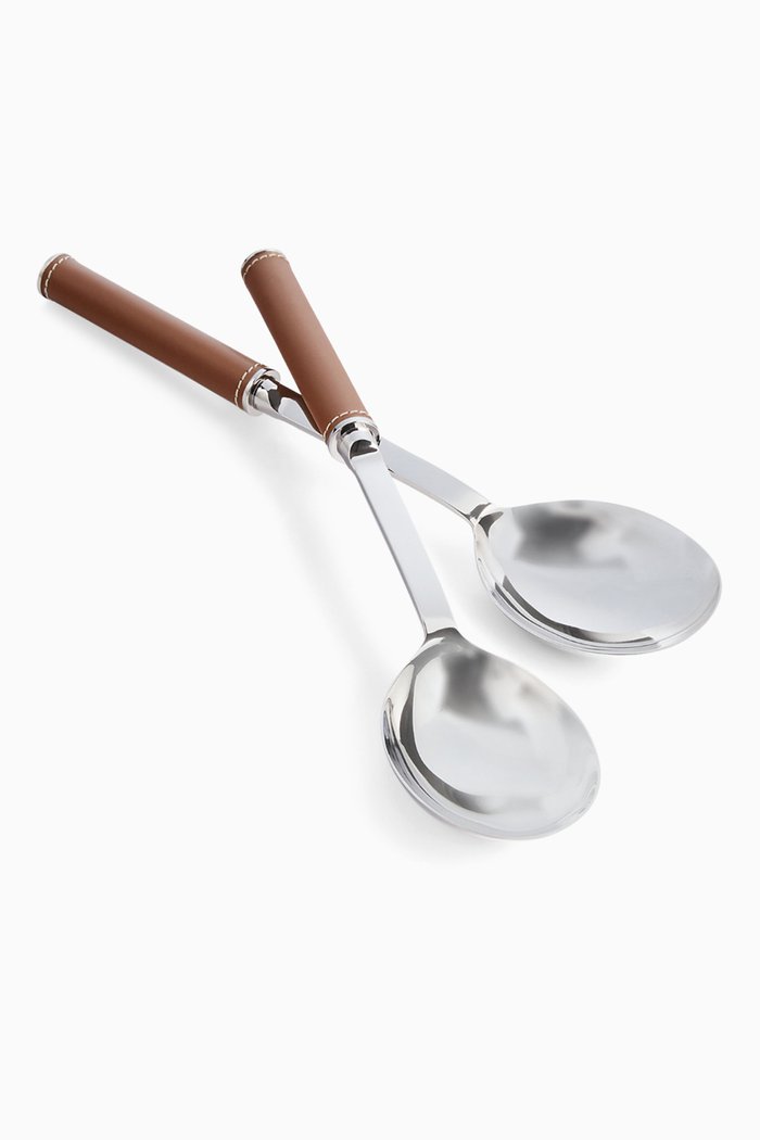 

Wyatt Salad Servers Set, Silver