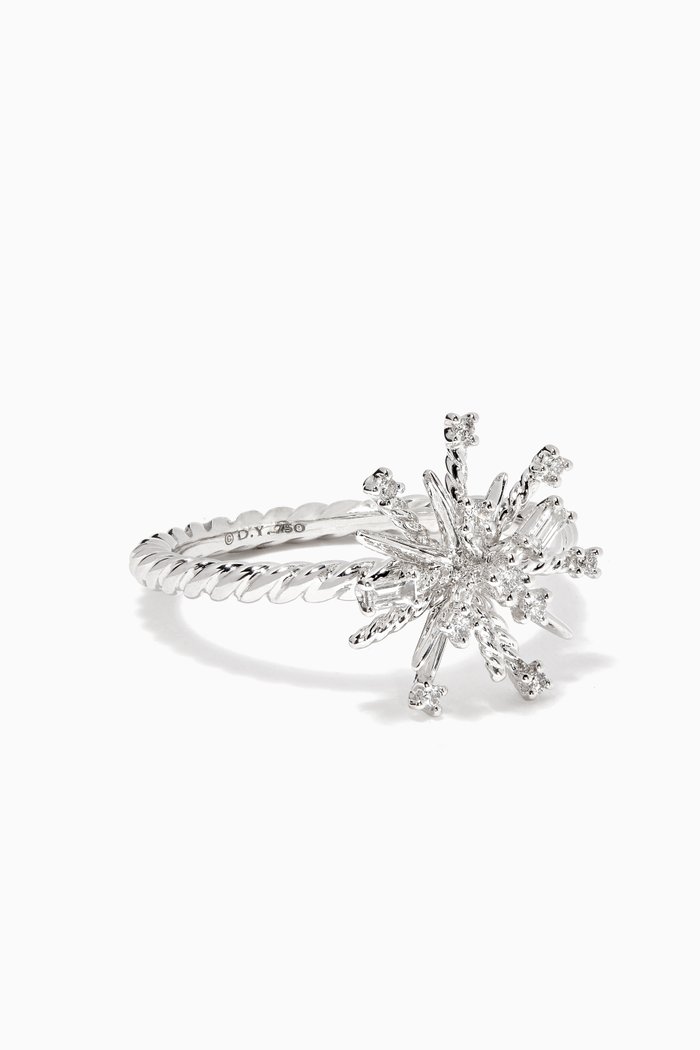 

Supernova Diamond Ring, Silver