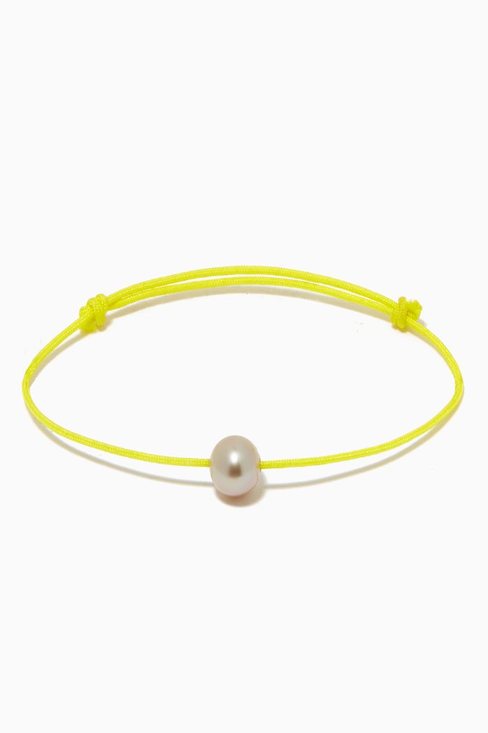 

Keshi Pearl Bracelet, Gold