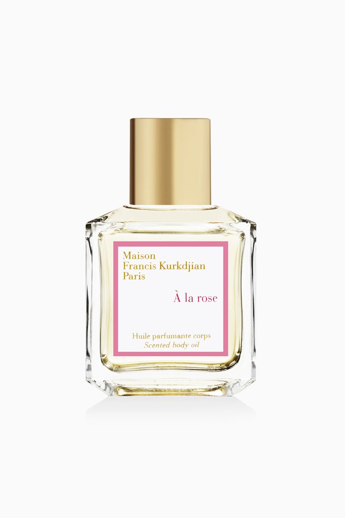 

À La Rose Scented Body Oil, 70ml, Multicolour