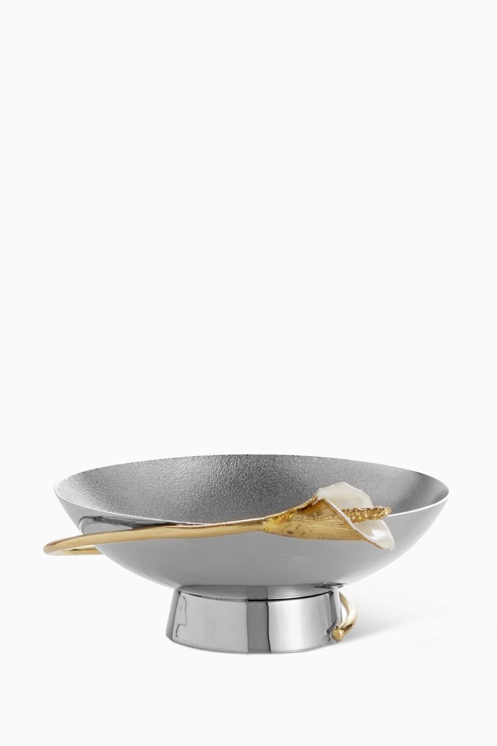 Multi-Colour Calla Lily Nut Dish, Multicolour