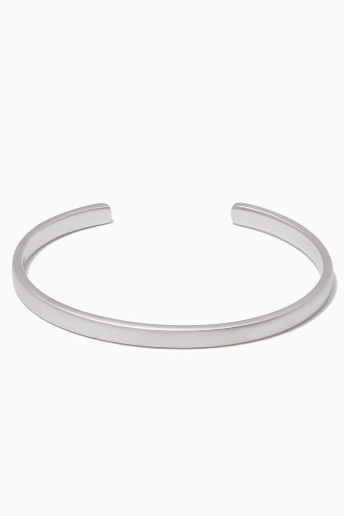 

Sterling-Silver Brushed Single Cuff Bracelet