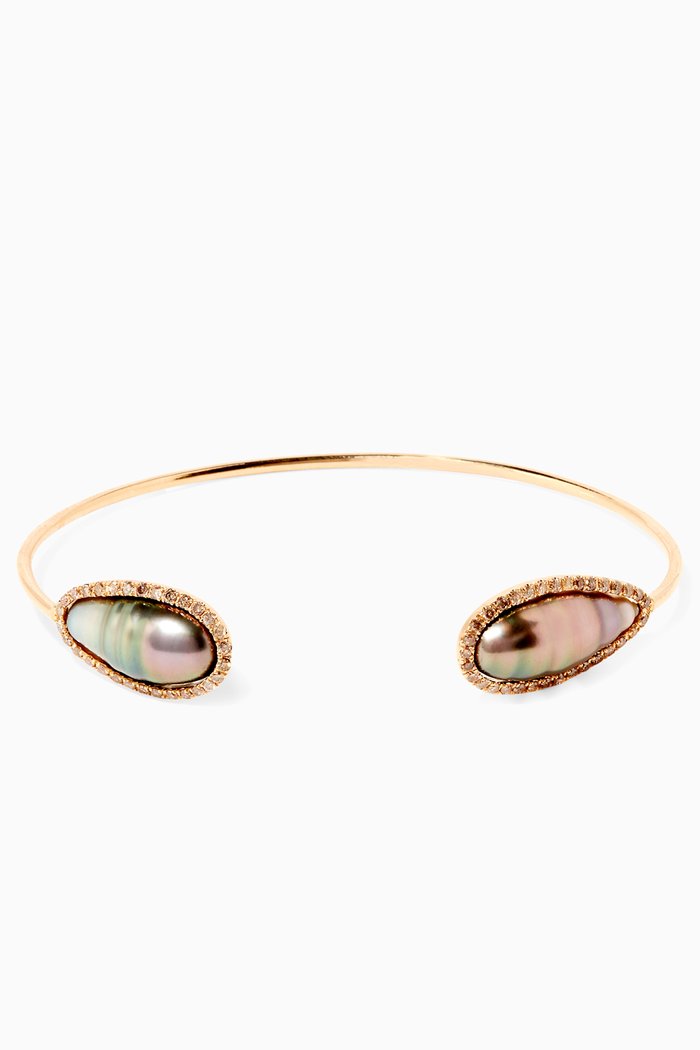 

Zoya Pandore Bangle, Yellow