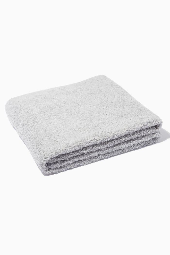 Silver Super Pile Hand Towel