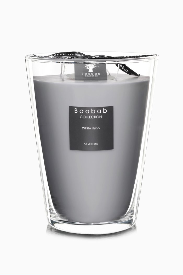 

Max 24 White Rhino Candle, Multicolour