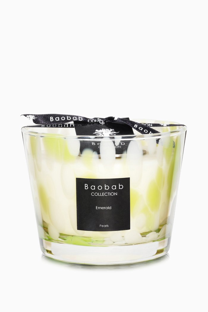 

Max 10 Emerald Pearls Candle, Multicolour