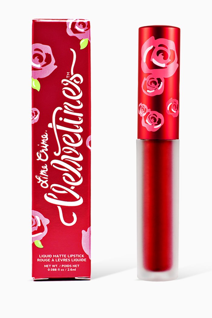

Red Hot Metallic Velvetines Lipstick, Multicolour